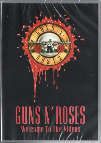 Dvd Guns N Roses Bienvenido a los videos Novo Original Lacrado
