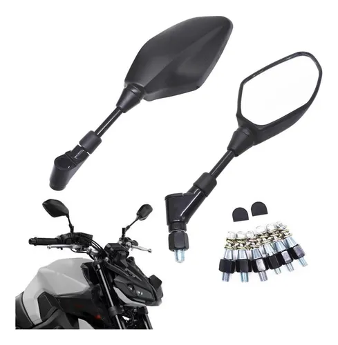 Espejo Retrovisor Para Yamaha Mt-07 Mt-09 Fz-6n Fz-10 Xj6