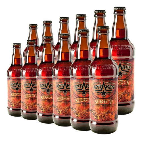 Cerveza Antares Scotch Pack X 12 X 500ml. - Artesanal