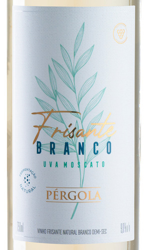 Vinho Frisante Pérgola Branco Demi-sec 750 Ml