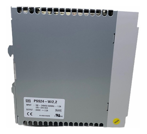 Kit 9x Fonte Chaveada 24vcc 2,2a Bivolt 50w Pss24w22 Weg