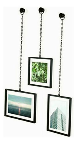 Umbra Fotochain, Conjunto De 3 Portarretratos Decorativos