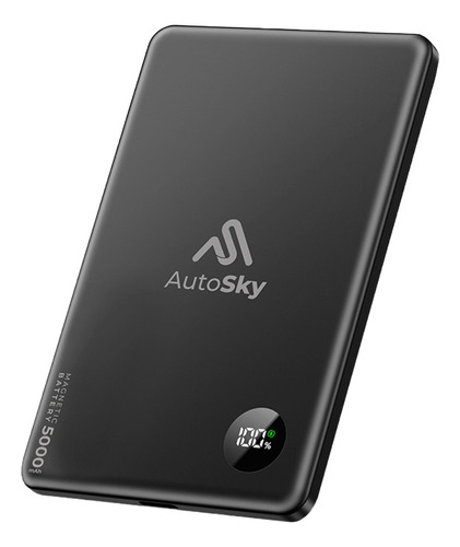 Batería Portatil Magnética Autosky De 5000mah
