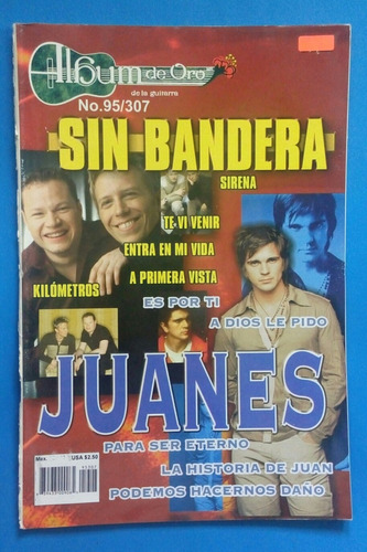 Sin Bandera Y Juanes/ Álbum De Oro/ Éxitos.