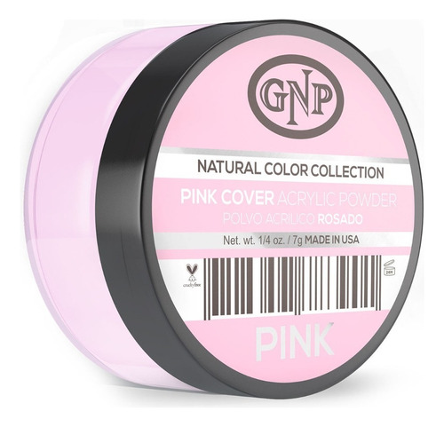 Polvo Acrílico Cover Gnp Pink 7gr. Color Rosa claro