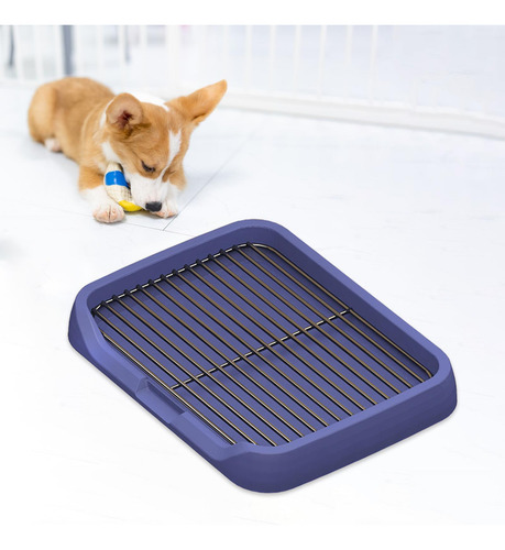 Inodoro Para Perros, Entrenador Para Orinal, Soporte Azul