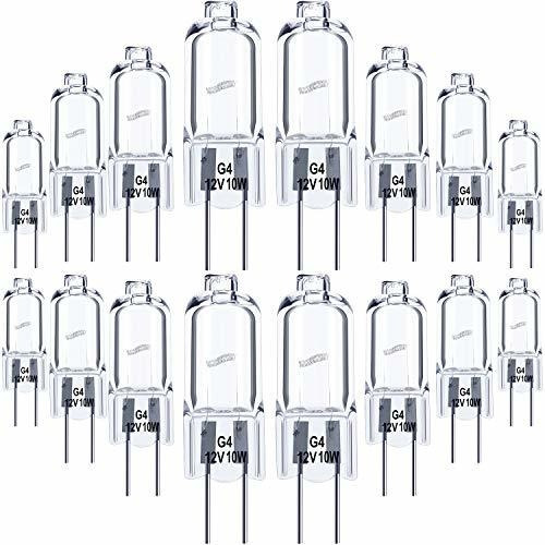 Foco De Halogeno - 20 Pack Halogen Lamp Bulb T3 10 Watt 12 V