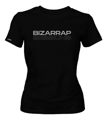 Camiseta Bzrp Bizarrap Sessions Logo Reguetón Mujer Dama Dbo