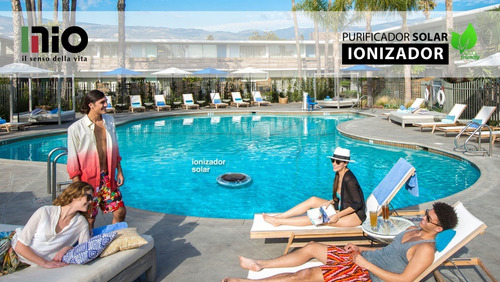 Ionizador Solar Purificador Agua Piletas Mio Basta De Cloro!