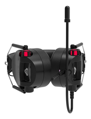 Imagen 5 de 8 de Headset Gamer 7.1 Usb Rgb - Ajazz Ah10 Negro