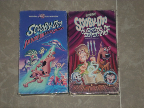 Scooby Doo-cuentos De Espectro/invasores Alien-2 Vhs Español