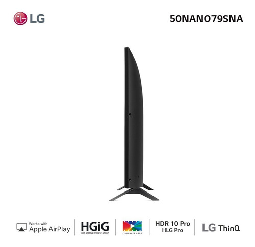 Imagen 4 de 5 de Smart Tv LG Ai Thinq 50nano79sna Led 4k 50