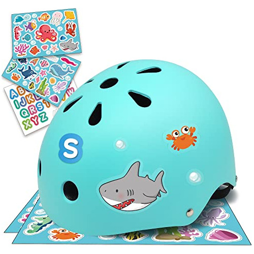 Solo Para Niños Bike Helmet With Diy Stickers For Toddler Bo
