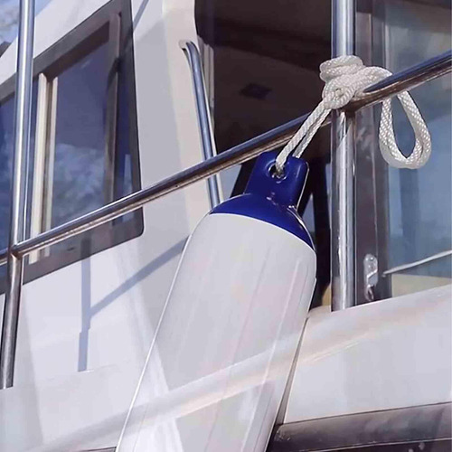2 Uds Protector De Guardabarros De Barco Cuerda G3 Blanca