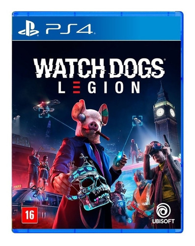Imagen 1 de 3 de Watch Dogs: Legion Standard Edition Ubisoft PS4 Físico