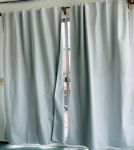 Cortinas Blackout Textil 210 Alto Blanco Optico