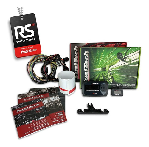 Imagem 7 de 7 de Fueltech Ft300 Chicote 3m + Wide Band Nano Chicote 2 Metros