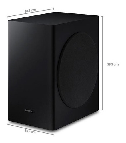 Soundbar Samsung 5.1 360w E Subwoofer Sem Fio - Hw-q60t/zd