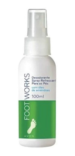 Desodorante Spray Para Pés Foot Works 100ml - Avon