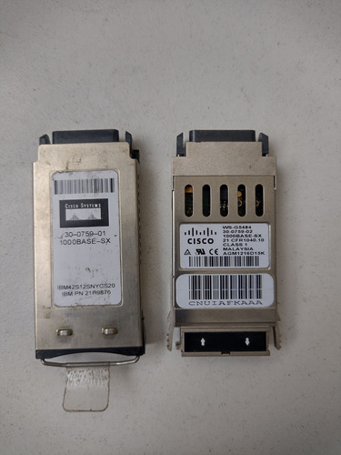 Módulo Gbic De Fibra Multimodo Sc Cisco 30-0759-02 Ws-g5484 (Usado)