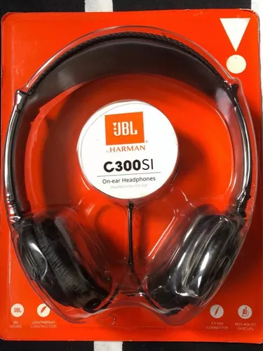 AUDIFONO JBL C300SI CON CABLE COLOR NEGRO