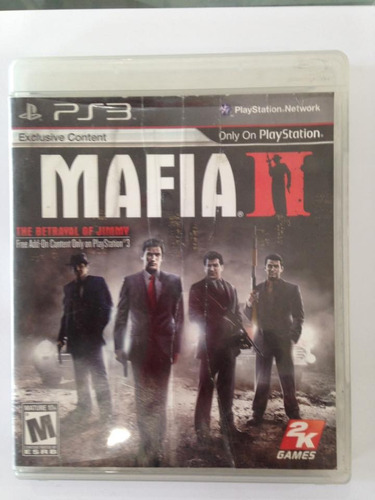 Mafia 2 Playstation 3 Ps3