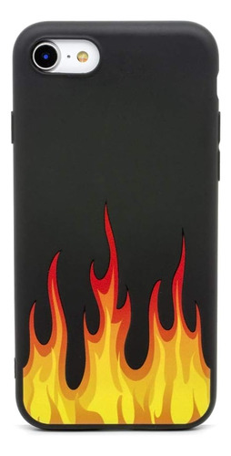 Funda Para iPhone 7/8/se 2020 (diseno Llamas)