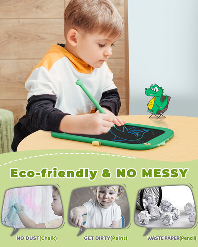 Tableta De Escritura Lcd Con Forma De Dinosaurio Kokodi Para
