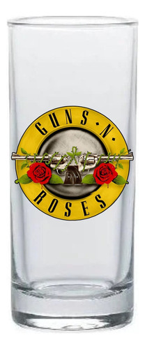 Copa Guns N´ Roses Shots Aguardientera Tequilera Xgt