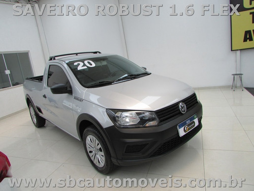 Vw Saveiro Robust 1.6 Flex - Ano 2020 - Financio - Cod 9776