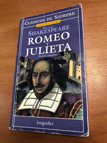 Libro Romeo Y Julieta - Shakespeare - Muy Buen Estado