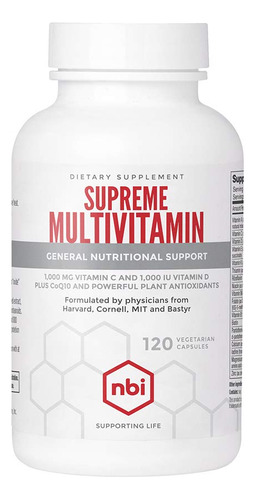 Nbi Supreme Daily Multivitaminico Con Vitamina A, C, D, E, K