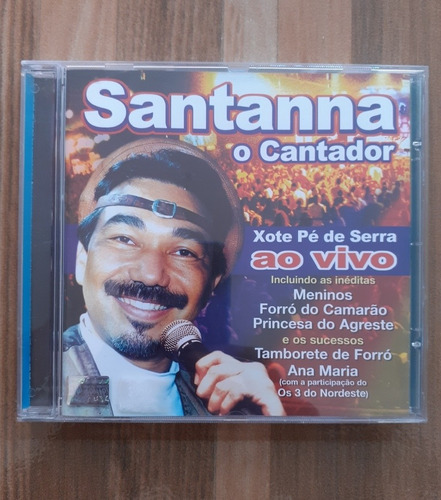 Cd Santanna O Cantador Xote Pé De Serra 3.