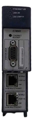Modulo Ethernet 10/100mbits W/switch Ic695etm001-ep Ge Novo