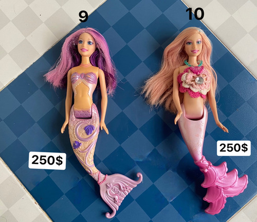 Barbies Fairytopia Elina Sirenas Dhalia Dandelion Crystal (Usado)