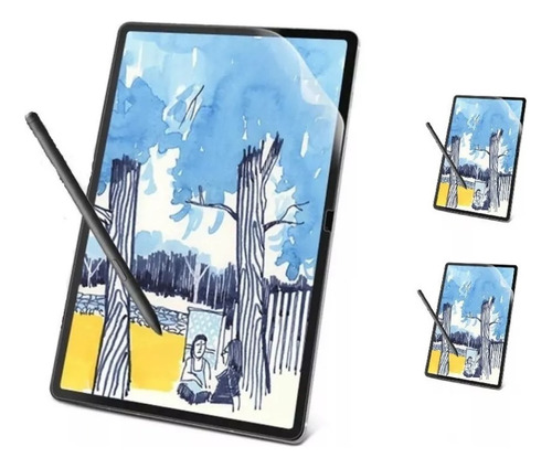 Mica Papel Para Galaxy Tab S7 Plus Fe S8 Plus Ultra S9 Fe X2