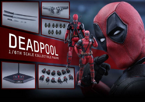 Deadpool 1/6 Hot Toys Mms347 Ryan Reynolds Marvel