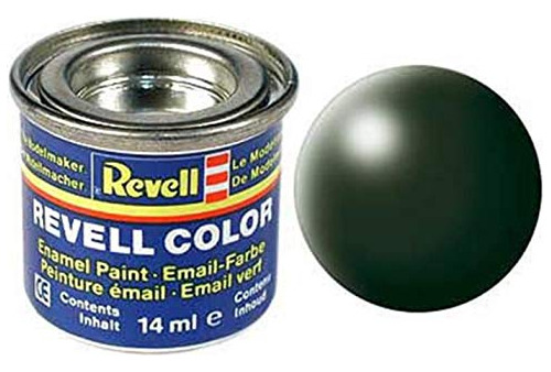Pintura Seda Verde Oscuro 14ml Revell