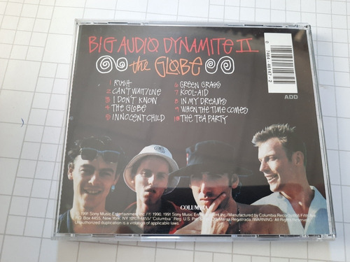 Big Audio Dinamite Ii - The Globe / Cd - Usa (Usado)