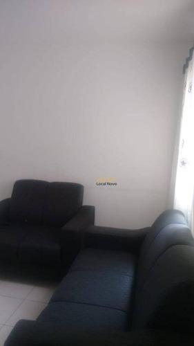 Imagem 2 de 7 de Apartamento Com 2 Dormitórios Para Alugar, 45 M² Por R$ 800/mês - Vila Sadokim - Guarulhos/sp - Ap0596