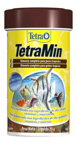 Ração Tetra Min Tropical Flakes 20g