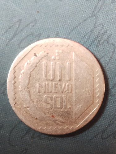 Moneda De 1 Sol Peruano. Año 1994