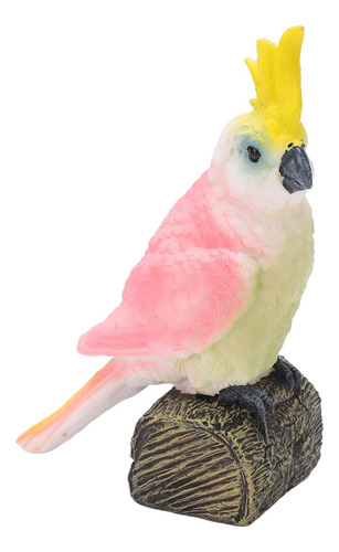 Parrot Sculpture Realistic Parrot Model Toy Fake Bird Bird