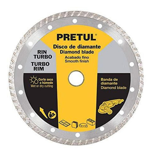 Disco De Diamante, Rin Turbo, 4-1/2', Pretul 27017