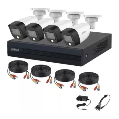 Kit De 4 Canales Full Color De 2 Megapixeles- Dvr Cooper-i W