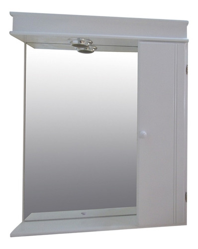 Botiquin De Baño Enria 111 A-12 Laqueado 60x80cm Blanco