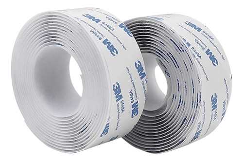 Cierre Adhesivo Textil, Mxvkw-001, 1 Pza, 38mm, 1m, Blanco,