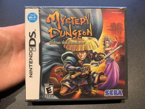 Mystery Dungeon: Shiren The Wanderer Nintendo Ds Nuevo (Usado)