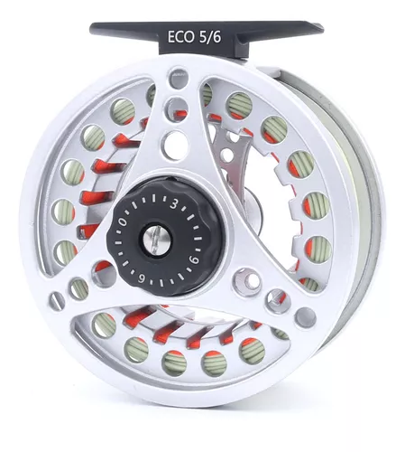 M MAXIMUMCATCH Maxcatch ECO Combo de carrete de pesca con mosca arbor  grande (3/4wt 5/6wt 7/8wt) y carrete de mosca precargado con línea