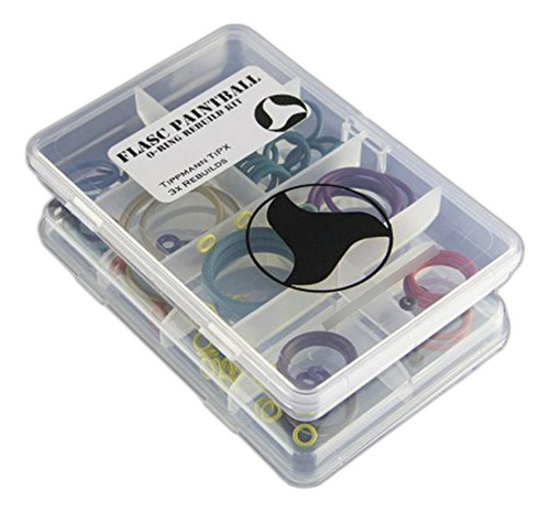 Kit De Orings Tippmann Tipx-tpx Con 3 Reconstrucciones Y Cód